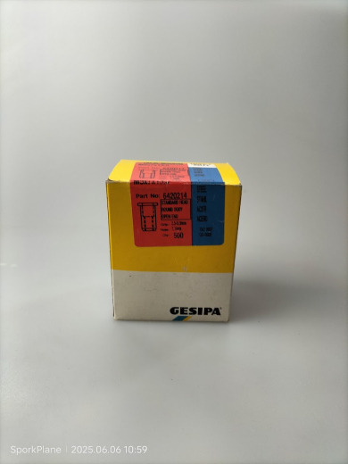 500 St. Blindnietmutter Stahl, M 5, Nietschaft 7 x 13,5 mm